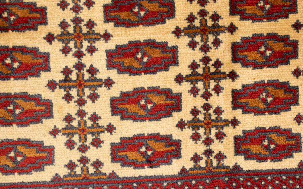Turkaman-matta - 130 x 60 cm - beige