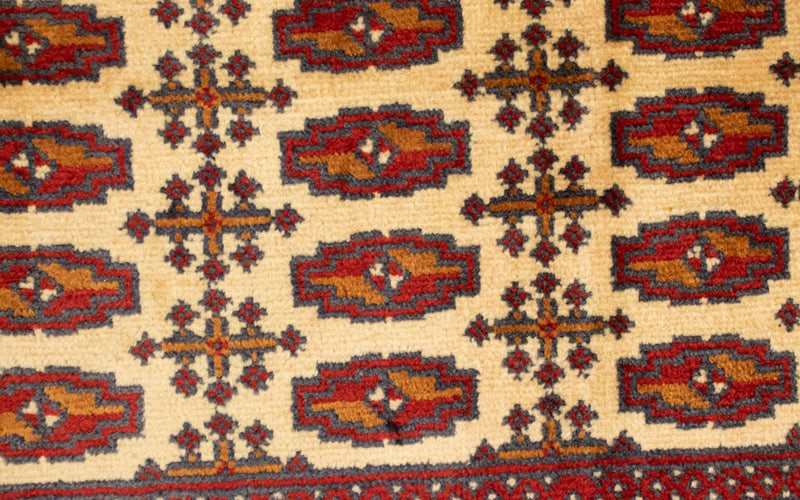 Turkaman-matta - 130 x 60 cm - beige