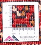 Turkaman-matta - 130 x 60 cm - rost