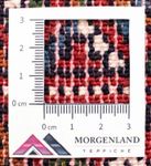 Turkaman-matta - 130 x 60 cm - röd