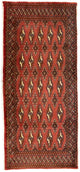 Turkaman-matta 130x60cm - Persisk matta