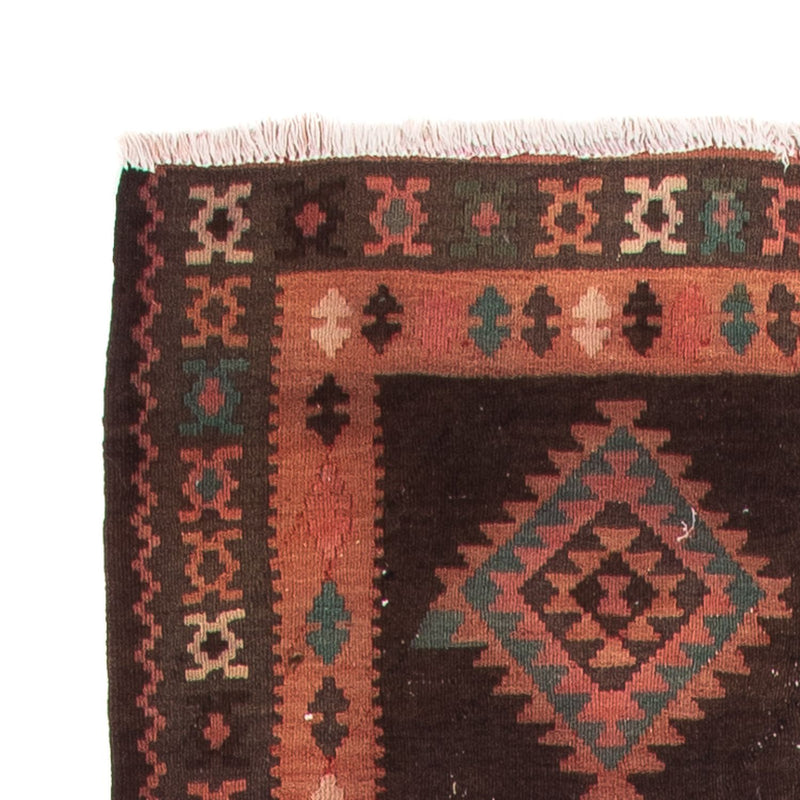 Runner Kelim-matta - gammal - 290 x 110 cm - flerfärgad