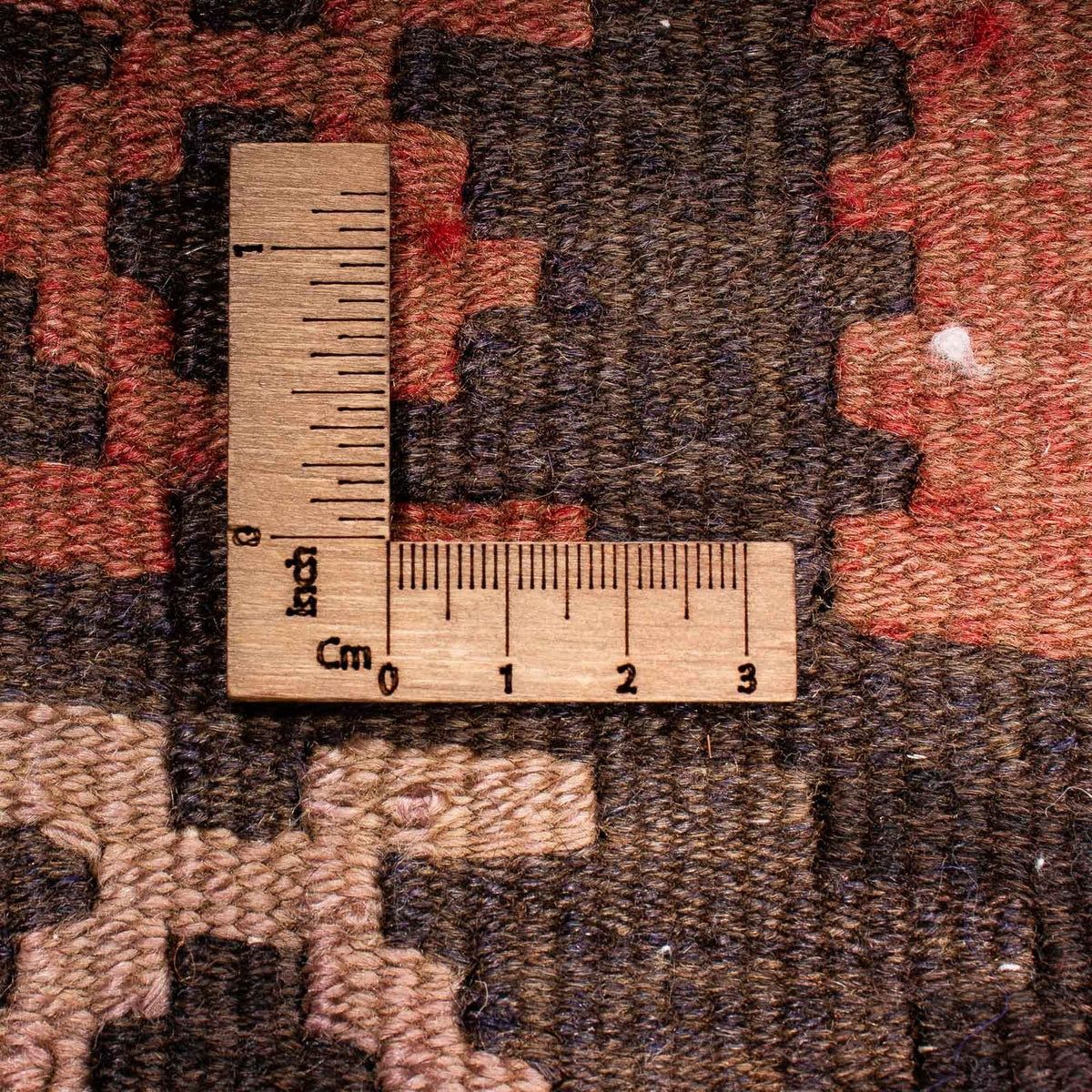 Runner Kelim-matta - gammal - 290 x 110 cm - flerfärgad