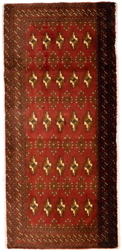 Turkaman-matta 60x130cm - Persisk matta