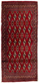 Turkaman-matta 130x60cm - Persisk matta