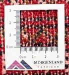 Turkaman-matta - 130 x 60 cm - röd