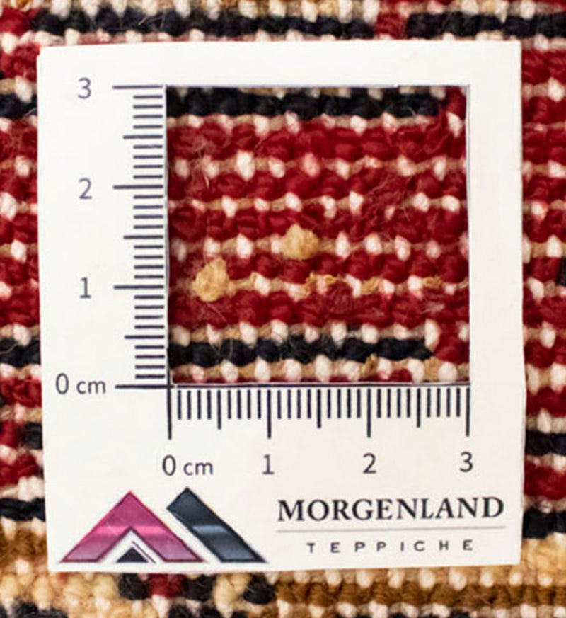 Turkaman-matta - 130 x 60 cm - röd