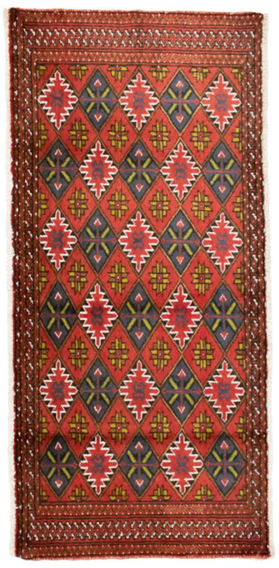 Turkaman-matta 60x130cm - Persisk matta