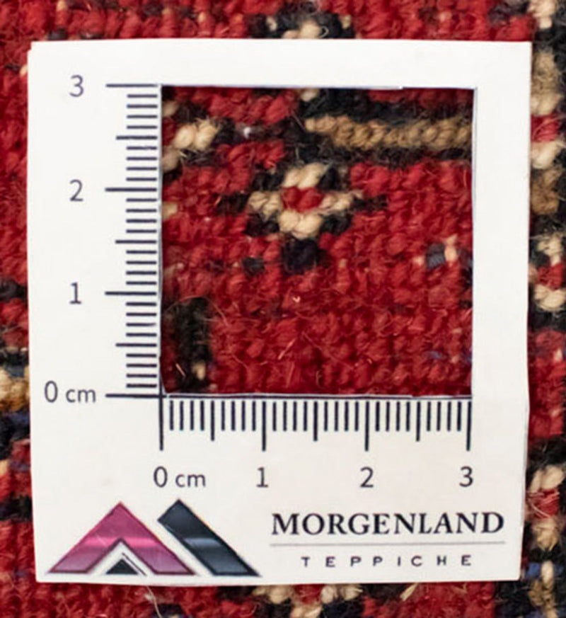 Turkaman-matta - 130 x 60 cm - röd
