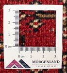 Turkaman-matta - 130 x 60 cm - röd