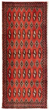 Turkaman-matta 60x130cm - Persisk matta - Rektangulär / Röd / 60 x 130 cm Rektangulär