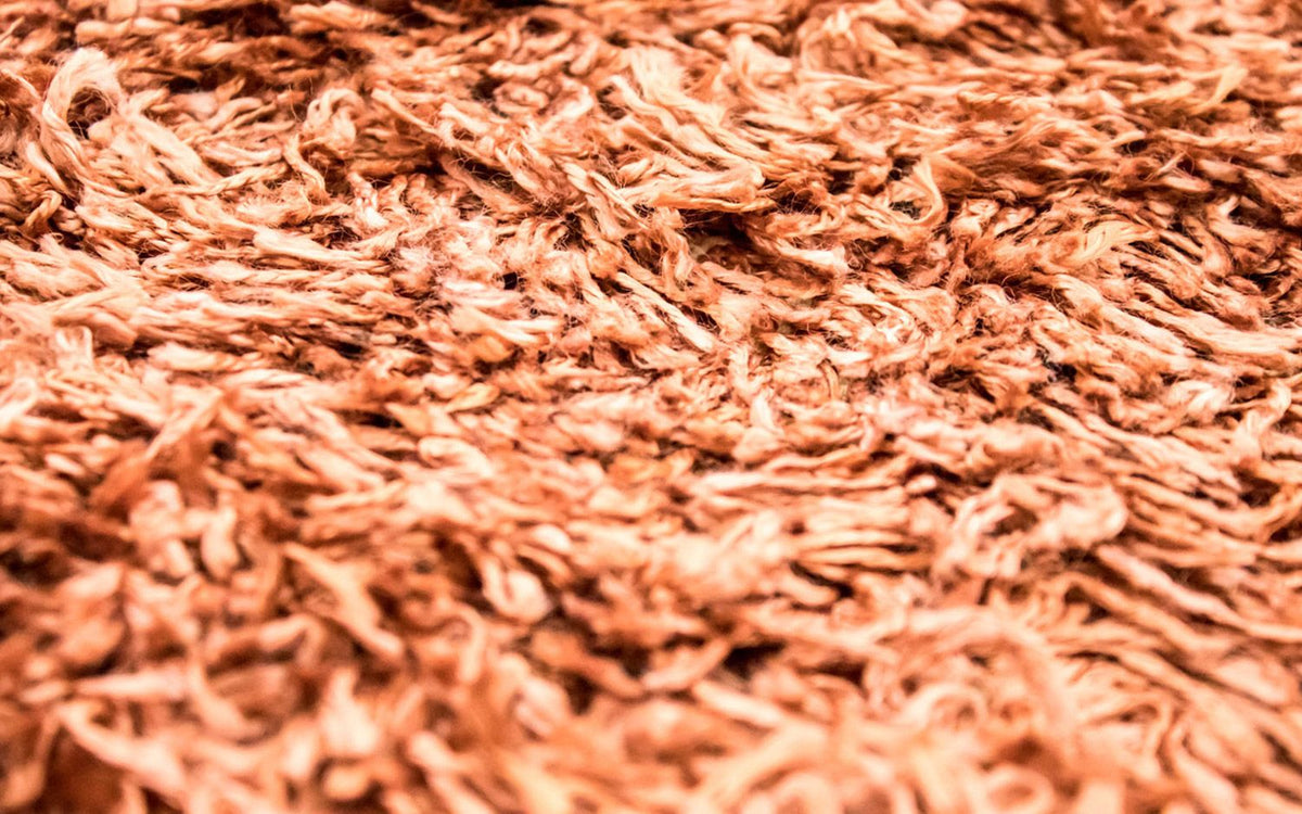 Hög luggmatta - 332 x 178 cm - orange