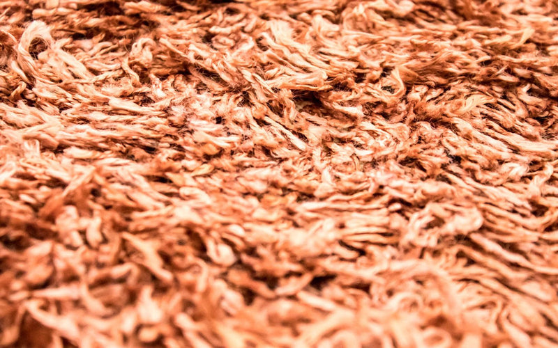 Hög luggmatta - 332 x 178 cm - orange