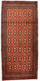 Turkaman-matta 130x60cm - Persisk matta
