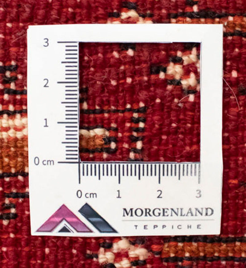 Turkaman-matta - 130 x 60 cm - röd