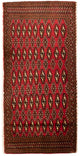 Turkaman-matta 130x60cm - Persisk matta