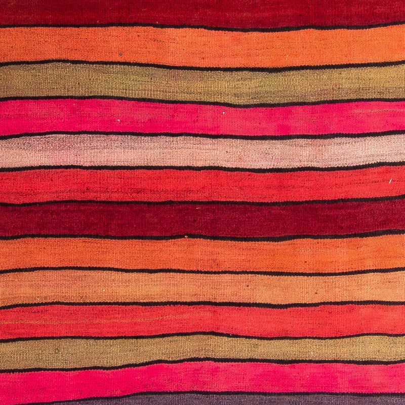 Runner Kelim-matta - gammal - 325 x 160 cm - flerfärgad