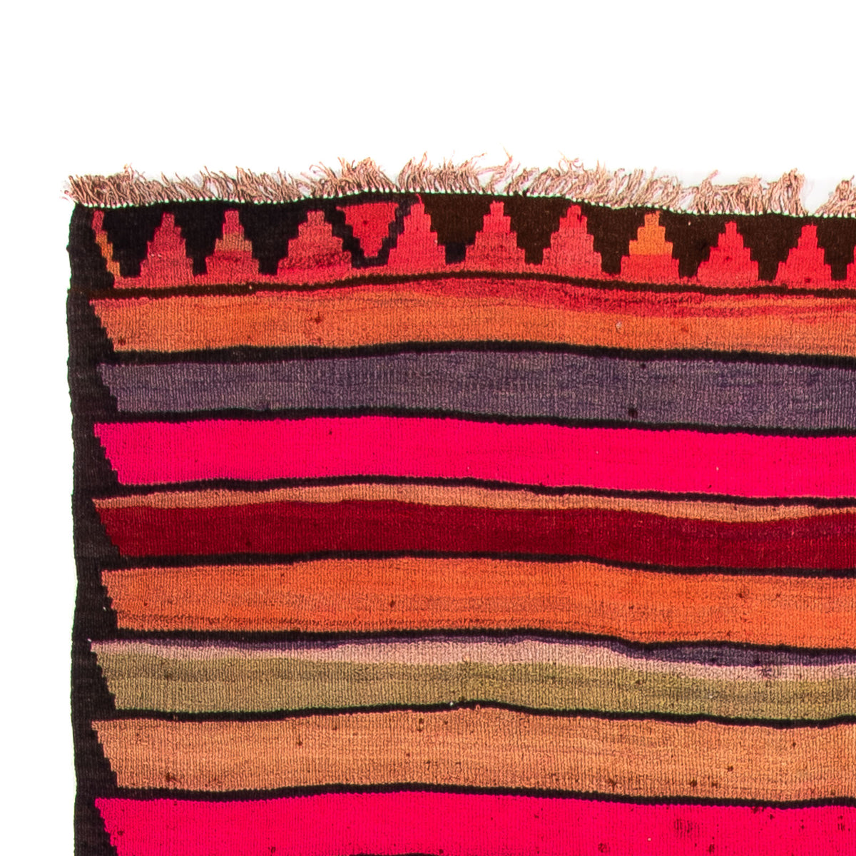 Runner Kelim-matta - gammal - 325 x 160 cm - flerfärgad