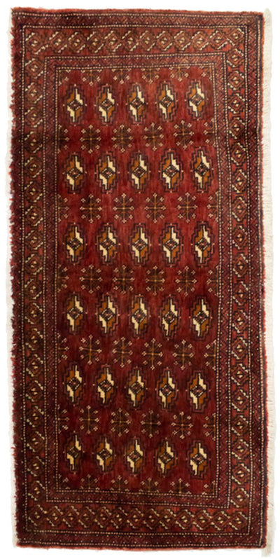Turkaman-matta 60x130cm - Persisk matta