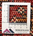 Turkaman-matta - 130 x 60 cm - röd