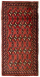 Turkaman-matta 130x60cm - Persisk matta