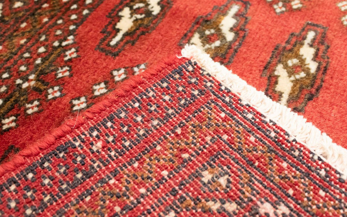 Turkaman-matta - 130 x 60 cm - rost