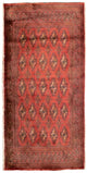 Turkaman-matta 130x60cm - Persisk matta