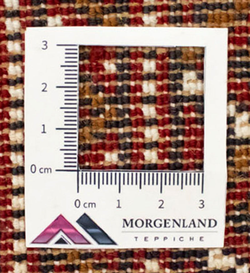 Turkaman-matta - 130 x 60 cm - röd