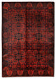 Khal Mohammadi Mattan 122x186cm - Oriental Carpet - röd