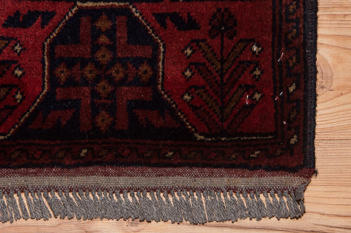 Khal Mohammadi Mattan 122x186cm - Oriental Carpet - röd