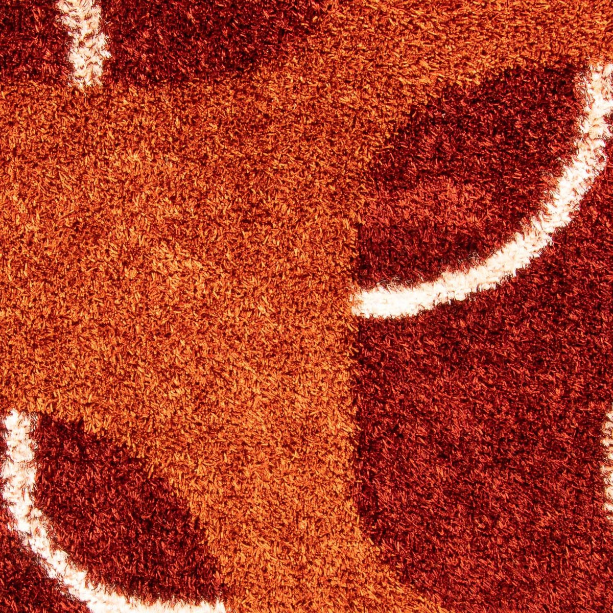 Hög luggmatta - 316 x 220 cm - brun