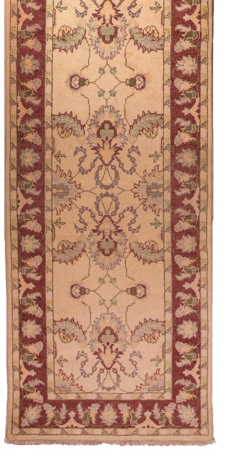 Runner Ziegler Carpet - 388 x 84 cm - beige