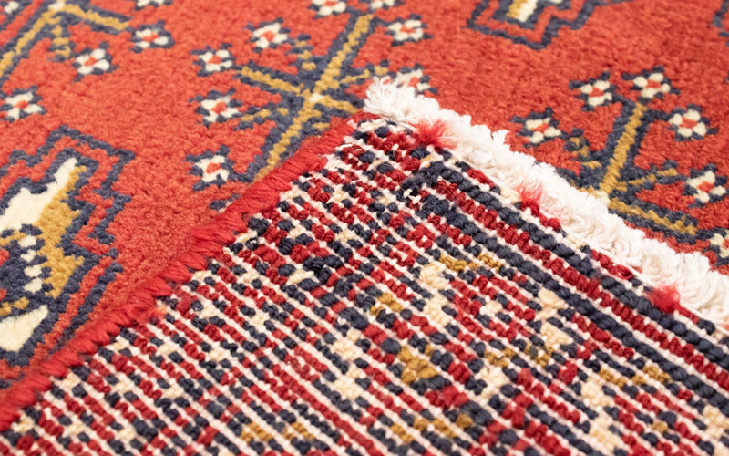Turkaman-matta - 130 x 60 cm - rost