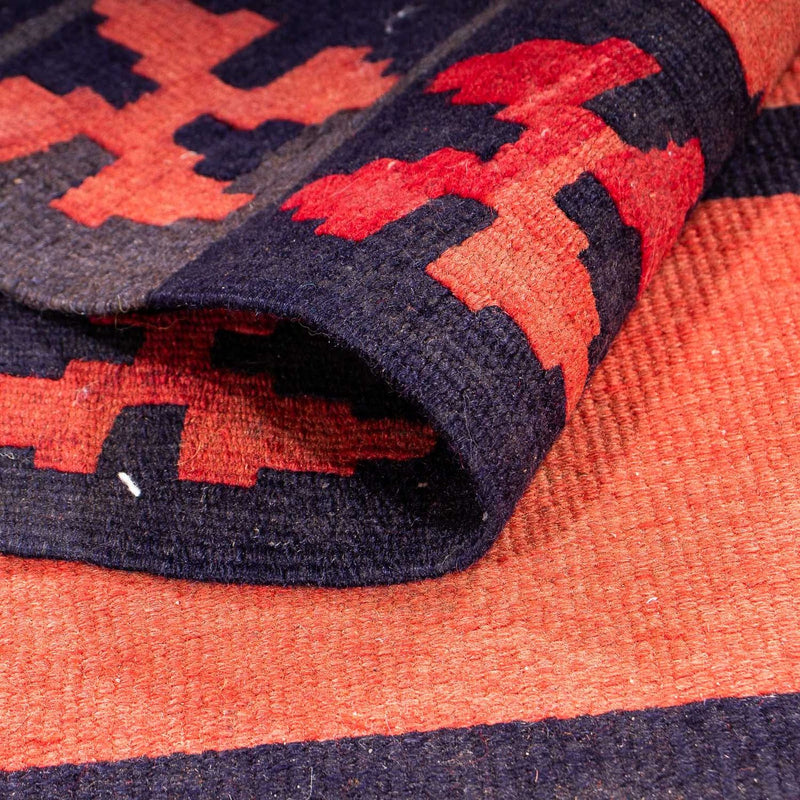 Runner Kelim-matta - gammal - 335 x 155 cm - flerfärgad