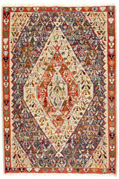 Antikt kilim Mattan 119x153cm