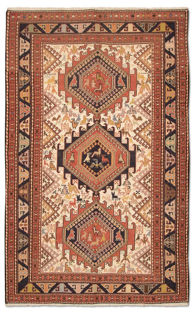 Silkes kilim Mattan 122x194cm