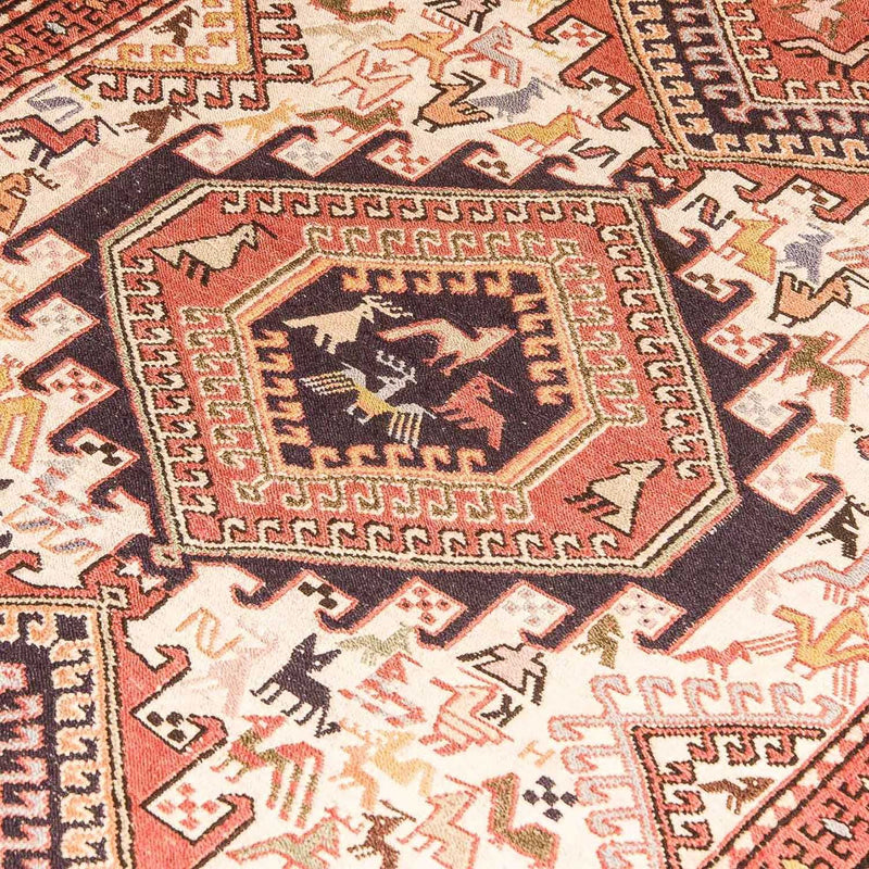 Kelim Carpet - orientalisk matta - 194 x 122 cm - brun