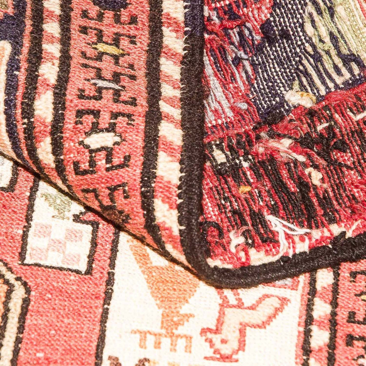 Kelim Carpet - orientalisk matta - 194 x 122 cm - brun