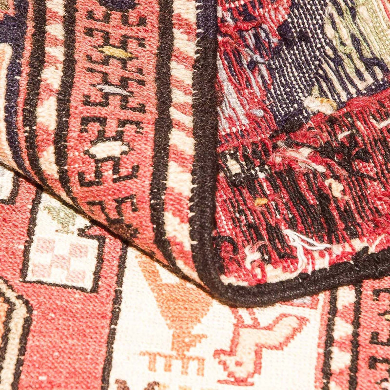 Kelim Carpet - orientalisk matta - 194 x 122 cm - brun