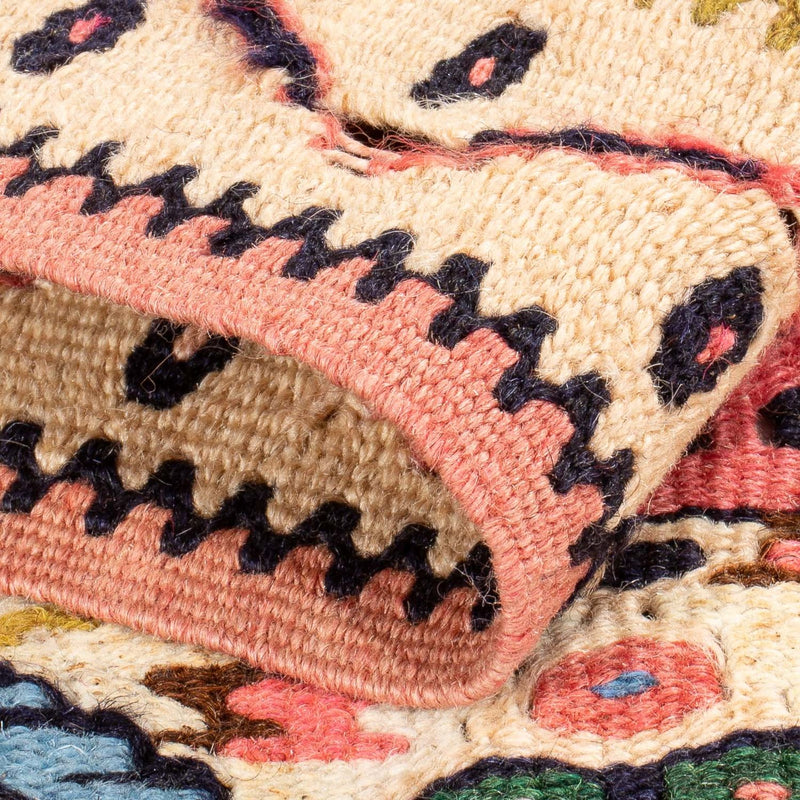 Kelim Carpet - orientalisk matta - 152 x 120 cm - flerfärgad