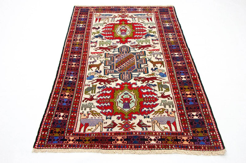 Kelim Carpet - orientalisk matta - 212 x 118 cm - beige