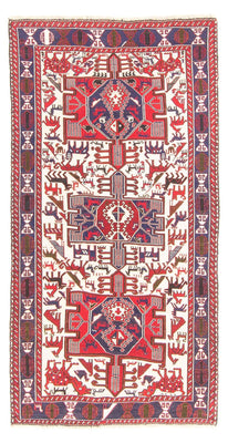 Runner Kelim Carpet - orientalisk matta - 205 x 110 cm - grädde