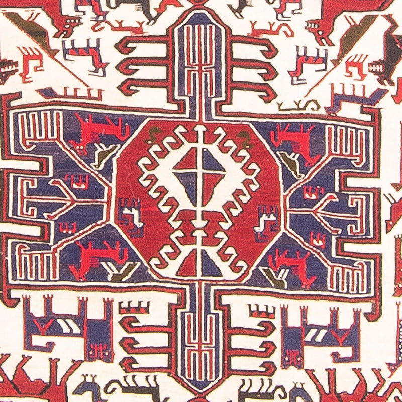 Runner Kelim Carpet - orientalisk matta - 205 x 110 cm - grädde