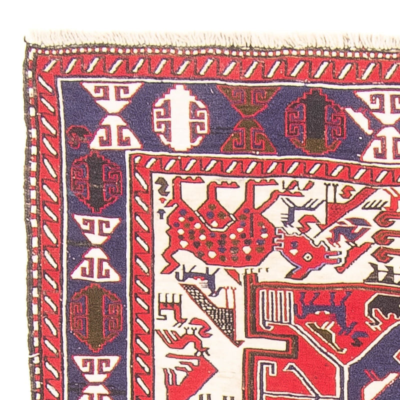 Runner Kelim Carpet - orientalisk matta - 205 x 110 cm - grädde