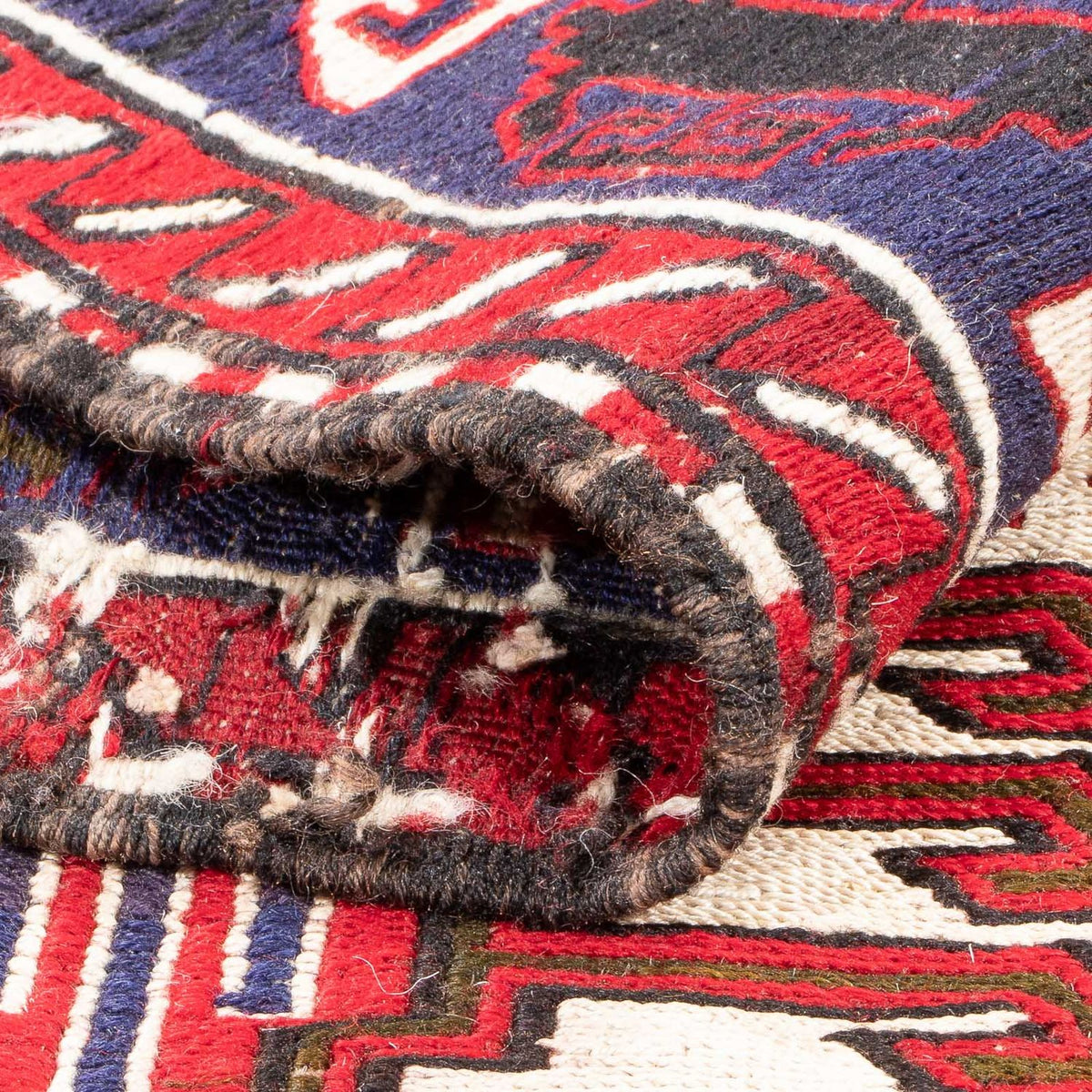 Runner Kelim Carpet - orientalisk matta - 205 x 110 cm - grädde