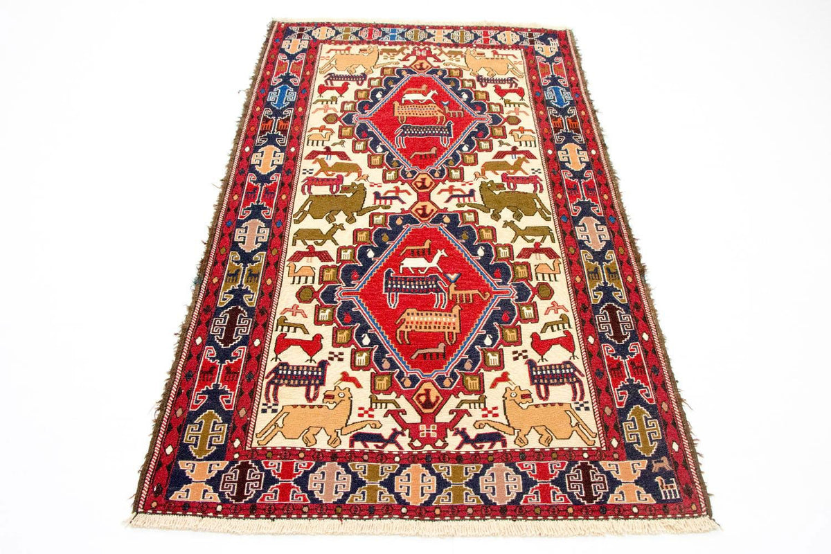 Kelim Carpet - orientalisk matta - 192 x 110 cm - beige