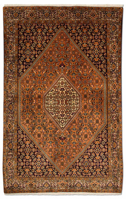 Persisk matta - Bijar - 190 x 127 cm - ljusbrun