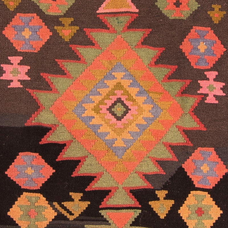 Runner Kelim-matta - gammal - 330 x 155 cm - flerfärgad