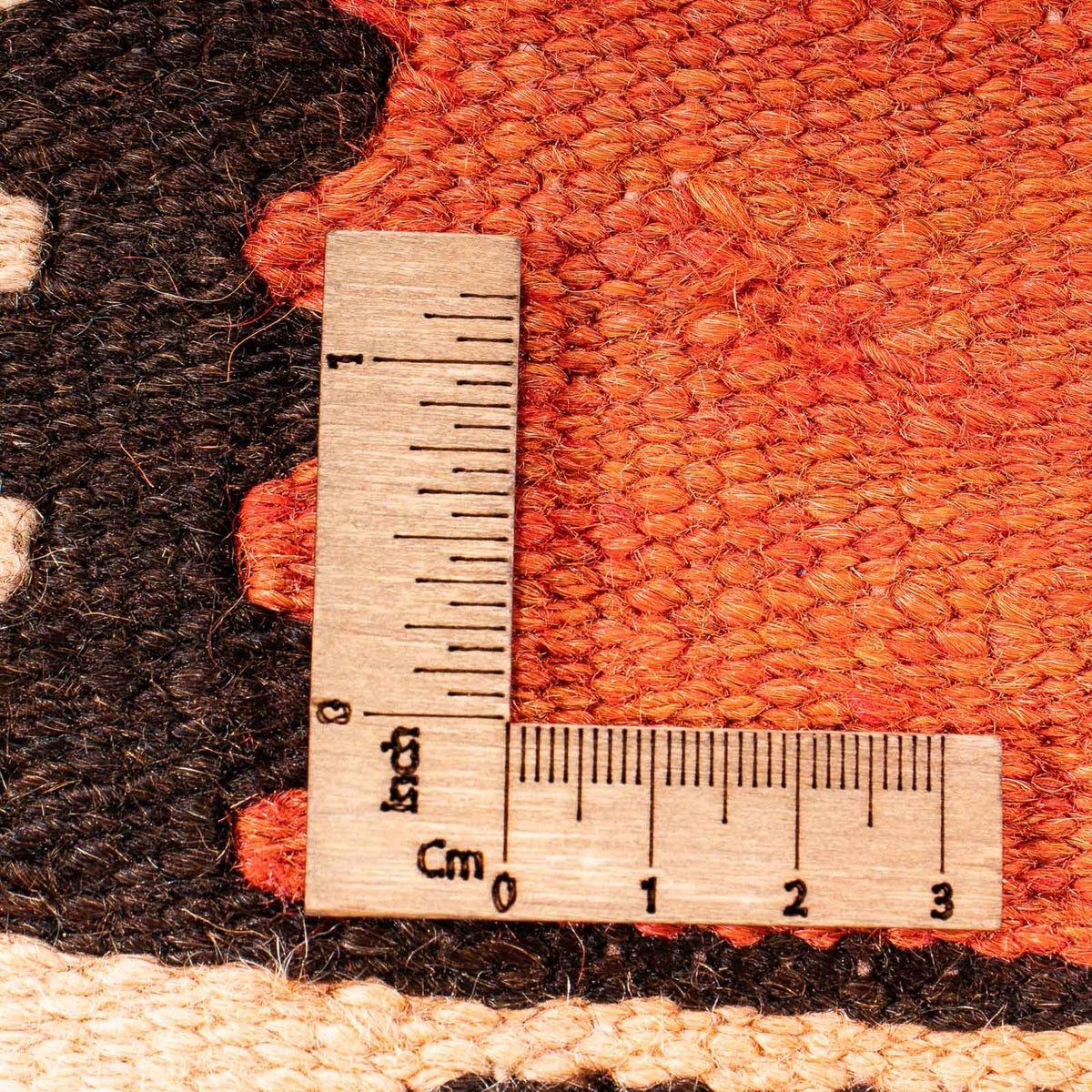 Runner Kelim-matta - gammal - 275 x 140 cm - flerfärgad