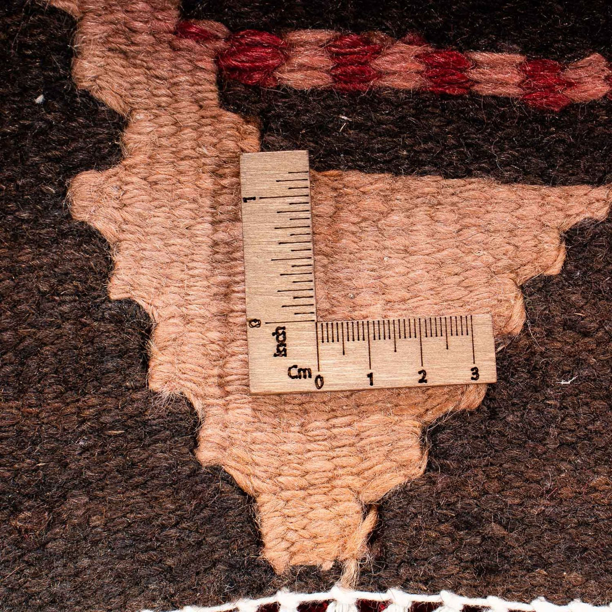 Runner Kelim-matta - gammal - 350 x 150 cm - flerfärgad